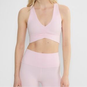 Aritzia Villa Pink Volley Sports Bra M